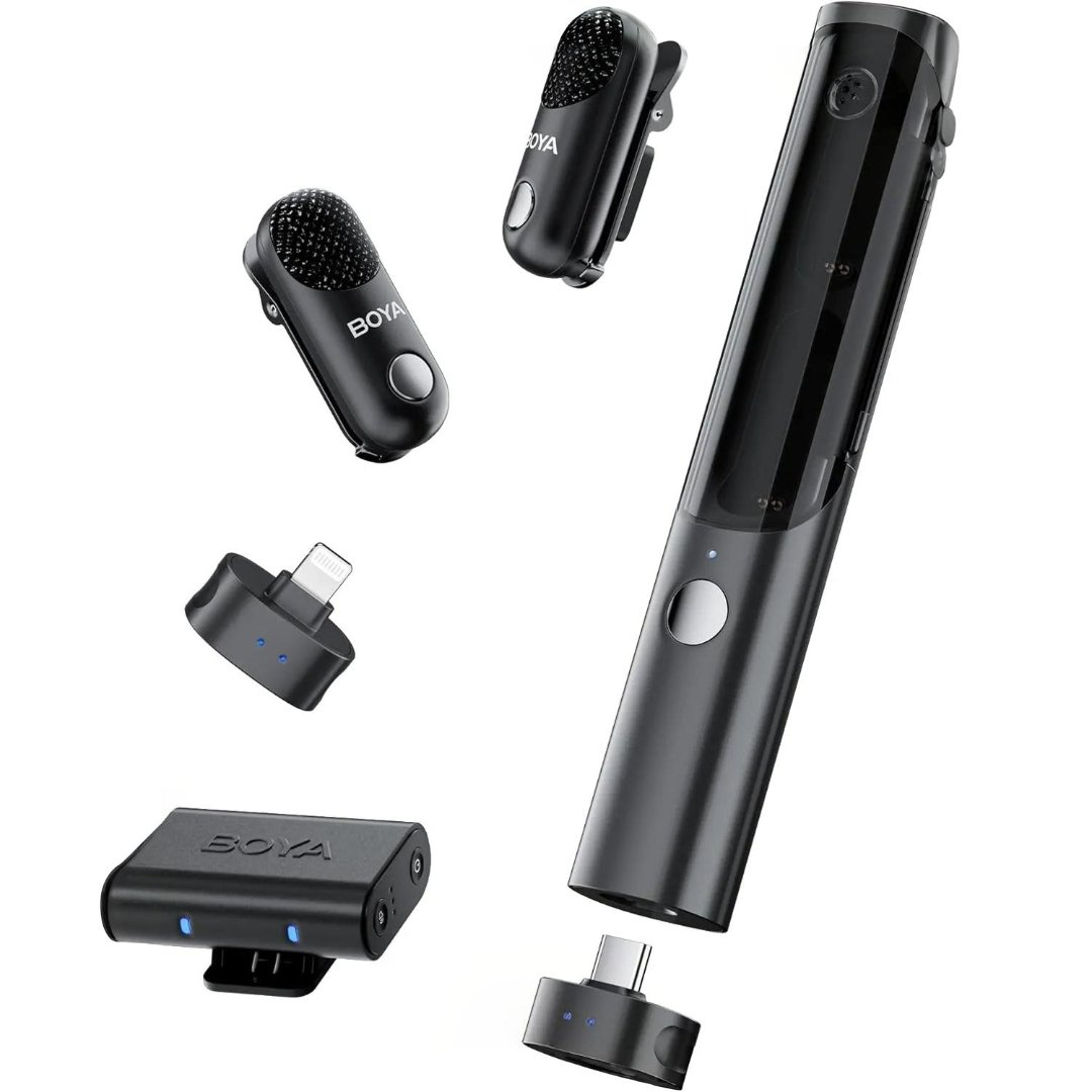 614y9VxTJZL._AC_SL1500_ Boya Magic 01 AI-Powered Transformable Wireless Microphone - Image 1