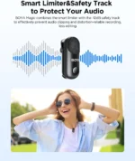 Boya Magic 01 AI-Powered Transformable Wireless Microphone - Image 3