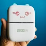 GearUP mini Thermal Bluetooth Printer – Blue Color