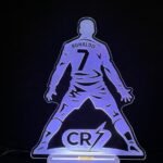 GearUP Acrylic Multicolor Night Lamp (CR7) – 20 pcs