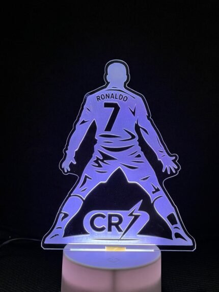 GearUP Acrylic Multicolor Night Lamp (CR7) – 20 pcs