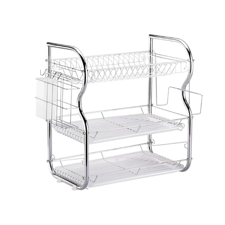3 Layer Dish Drainer Rack 3 Layer Dish Drainer Rack - Image 1