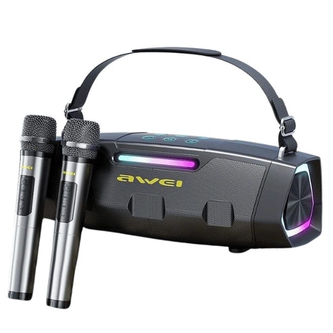 Awei KT28 Portable Karaoke Bluetooth Speaker – 30W Awei KT28 Portable Karaoke Bluetooth Speaker – 30W - Image 1