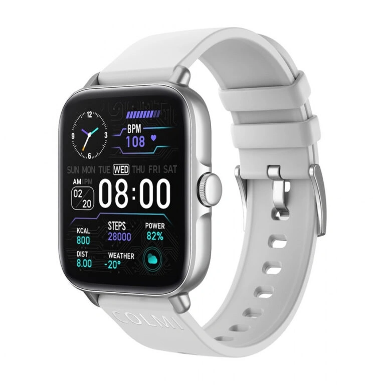 COLMI P28 Plus Calling Smart Watch – Silver Color COLMI P28 Plus Calling Smart Watch – Silver Color - Image 1