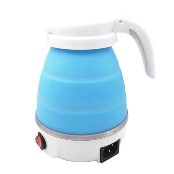 Foldable Travel Electric Kettle-Blue Color Foldable Travel Electric Kettle-Blue Color - Image 1