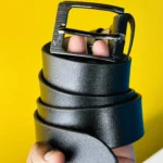 Genuine Leather Belt- Black (GearUp1002)
