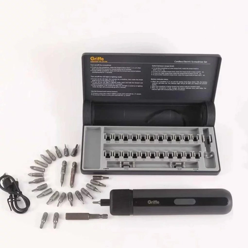 Griffe Cordless Electric Screwdriver Set Griffe Cordless Electric Screwdriver Set - Image 1