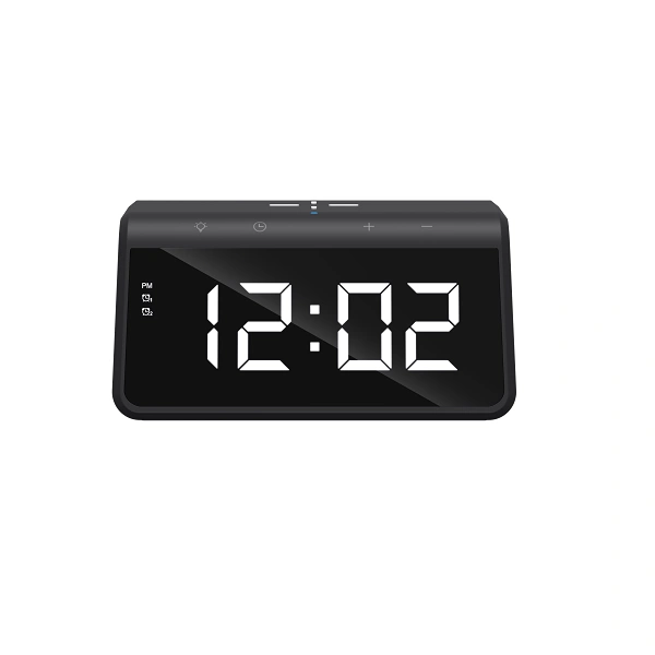HAVIT W320 WIRELESS CHARGER WITH ALARM CLOCK AND AMBIENT LIGHT HAVIT W320 WIRELESS CHARGER WITH ALARM CLOCK AND AMBIENT LIGHT - Image 1