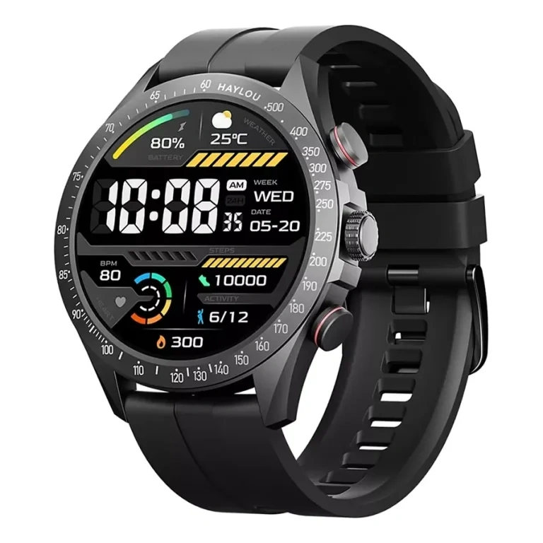 HAYLOU Solar Pro Smartwatch – Black Color HAYLOU Solar Pro Smartwatch – Black Color - Image 1