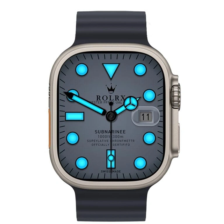 HK9 Ultra AMOLED Smartwatch ChatGPT Smartwatch – Black Color HK9 Ultra AMOLED Smartwatch ChatGPT Smartwatch – Black Color - Image 1