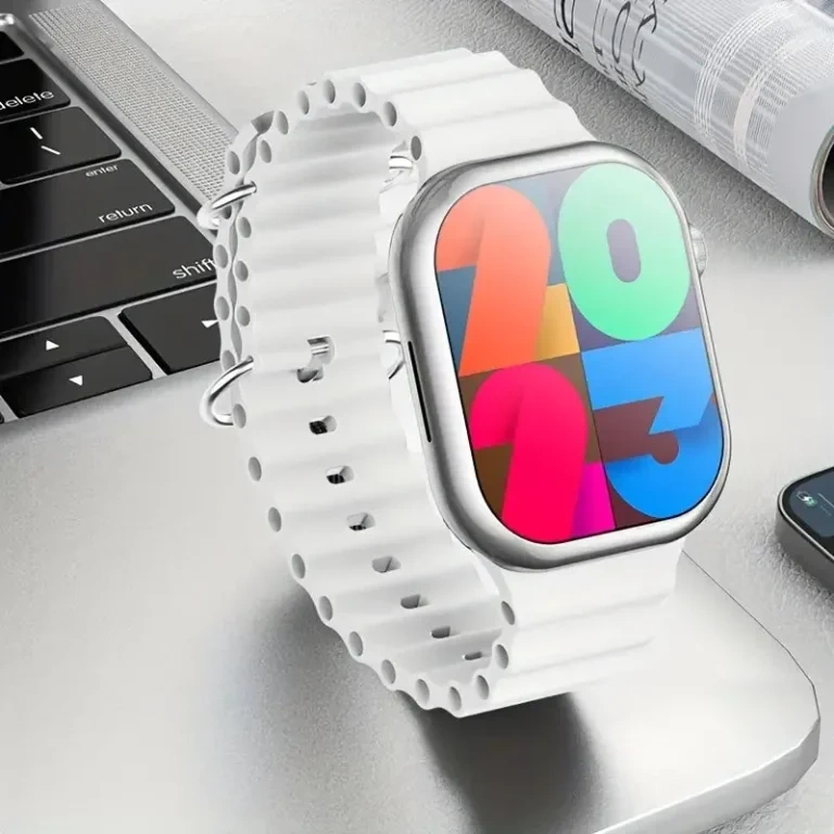 HZ90 Max Smartwatch (Always On Display) – Silver Color HZ90 Max Smartwatch (Always On Display) – Silver Color - Image 1