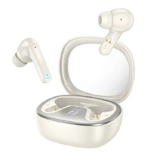 Hoco EQ6 TWS Wireless Earphones – White Color Hoco EQ6 TWS Wireless Earphones – White Color - Image 1