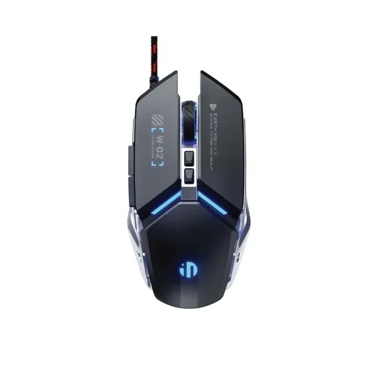 Inphic W2 Ⅱ Silent Wired Gaming Mouse – Black Inphic W2 Ⅱ Silent Wired Gaming Mouse – Black - Image 1