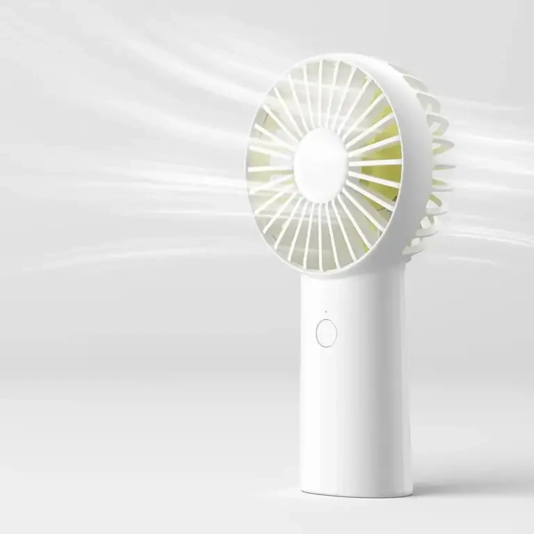 JISULIFE FA20X Handheld Portable Rechargeable Fan Type-C – White JISULIFE FA20X Handheld Portable Rechargeable Fan Type-C – White - Image 1