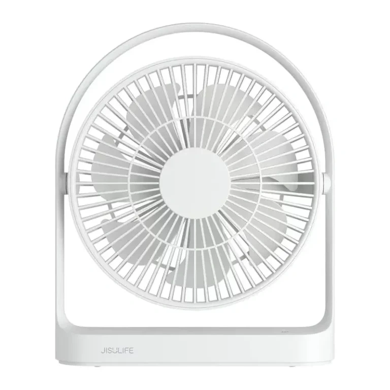 JISULIFE FA27 Portable Family Cooling Fan – Grey Color JISULIFE FA27 Portable Family Cooling Fan – Grey Color - Image 1