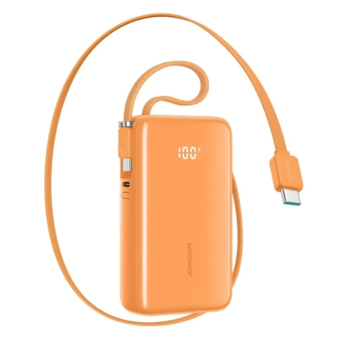 Joyroom JR-PR2 35W Dual Retractable Cable Power Bank – 10000mAh Joyroom JR-PR2 35W Dual Retractable Cable Power Bank – 10000mAh - Image 1