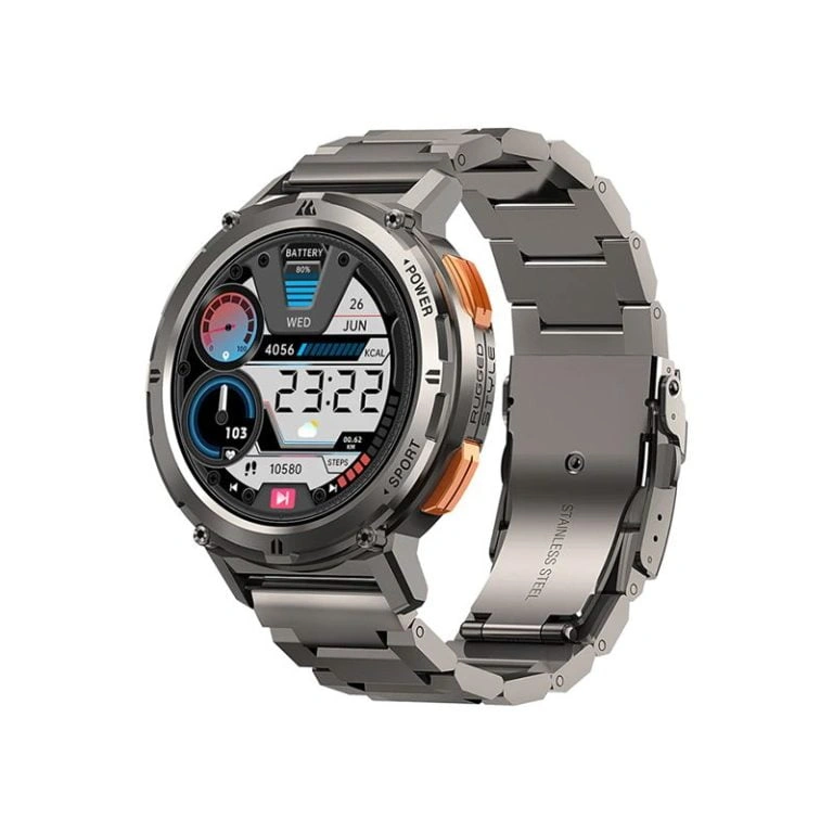 Kospet Tank T2 Smart Watch Special Edition – Silver Color Kospet Tank T2 Smart Watch Special Edition – Silver Color - Image 1