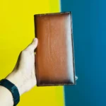 Men’s Genuine Leather Long Wallet – Multi Card Holder