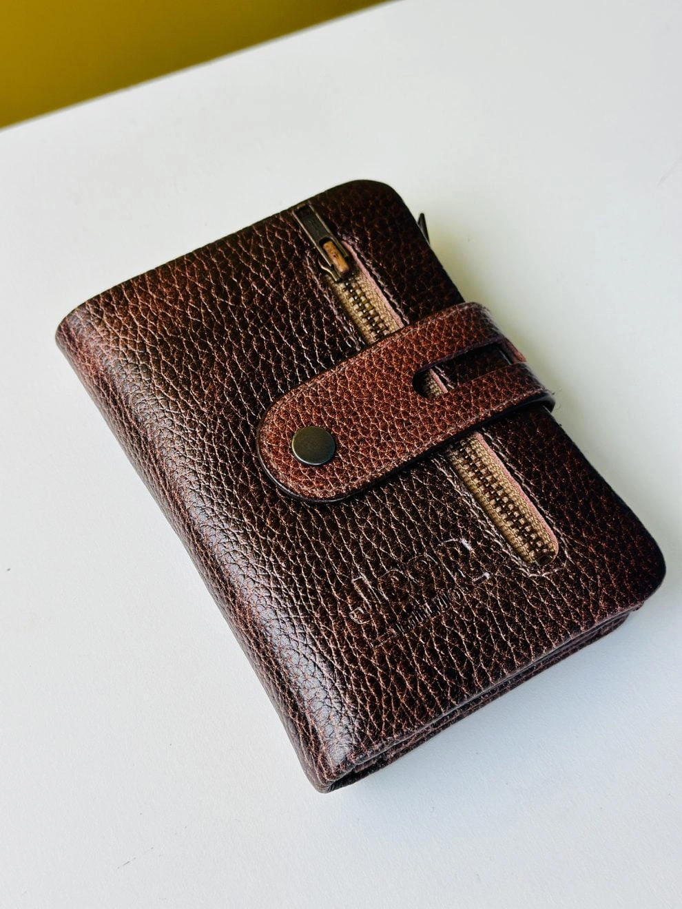 Men’s Stylish Leather Wallet – Brown Color Men’s Stylish Leather Wallet – Brown Color - Image 1