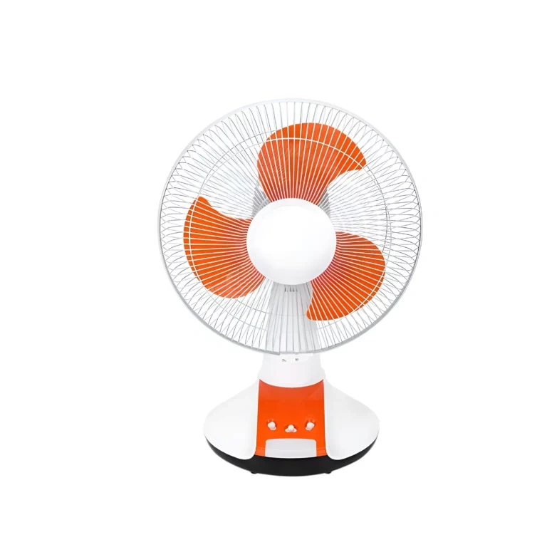 Novena Defender 12-Inch Rechargeable Table Fan (NCF-112) – Orange Novena Defender 12-Inch Rechargeable Table Fan (NCF-112) – Orange - Image 1