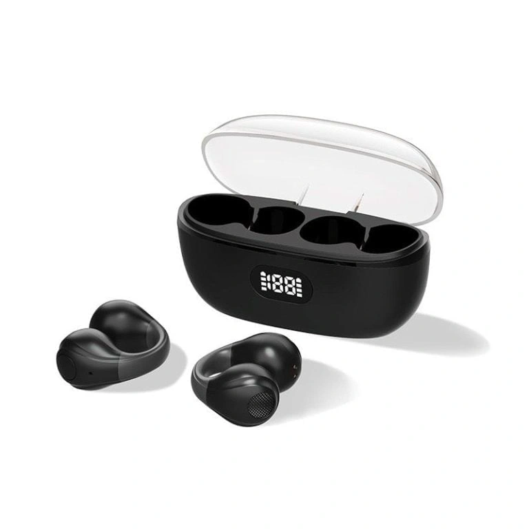 OWS P-Q3 Motion Wireless Earbuds – Black Color OWS P-Q3 Motion Wireless Earbuds – Black Color - Image 1
