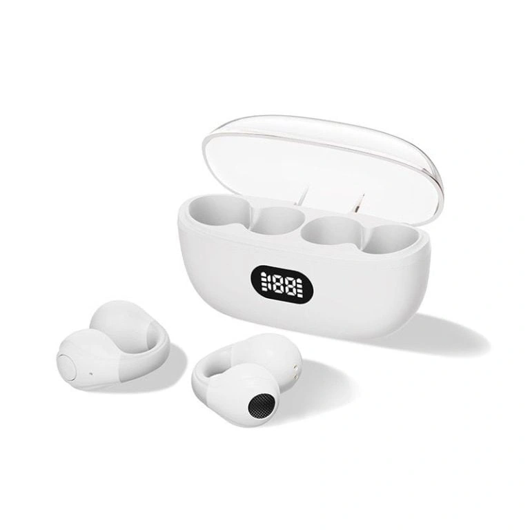OWS P-Q3 Motion Wireless Earbuds – White Color OWS P-Q3 Motion Wireless Earbuds – White Color - Image 1