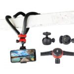 Octopus Tripod With Ball Head- Best For DSLR Or Smartphone Vlogging & Table Stand - Image 3