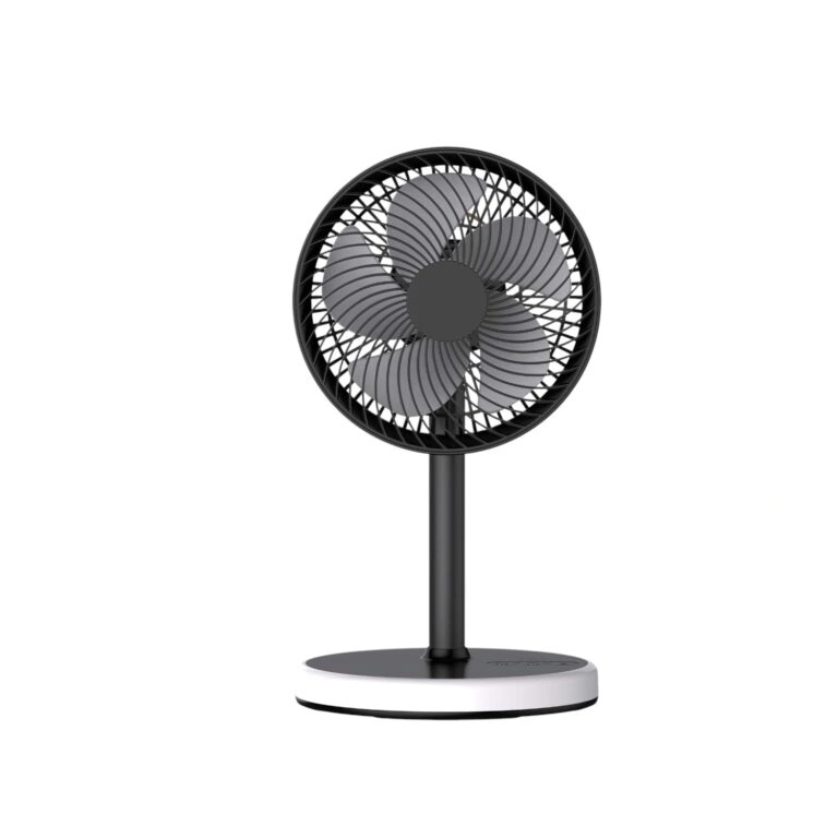 P6 Rechargeable USB Desktop Fan-Black P6 Rechargeable USB Desktop Fan-Black - Image 1