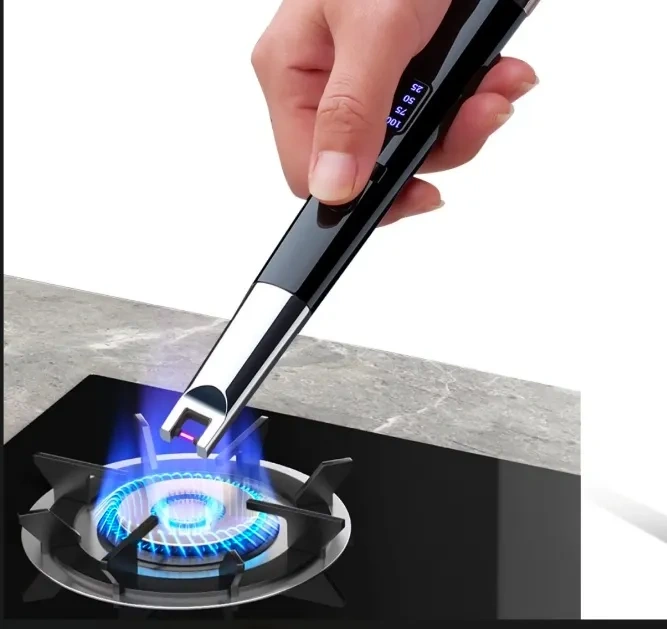 Premium USB Type-C Rechargeable Arc Electric Gas Lighter – JL895 Premium USB Type-C Rechargeable Arc Electric Gas Lighter – JL895 - Image 1