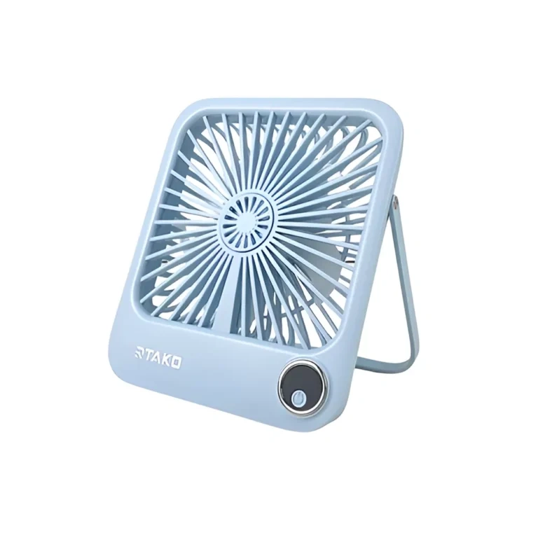 RTAKO W30 Ultra-Thin Fan – Blue RTAKO W30 Ultra-Thin Fan – Blue - Image 1