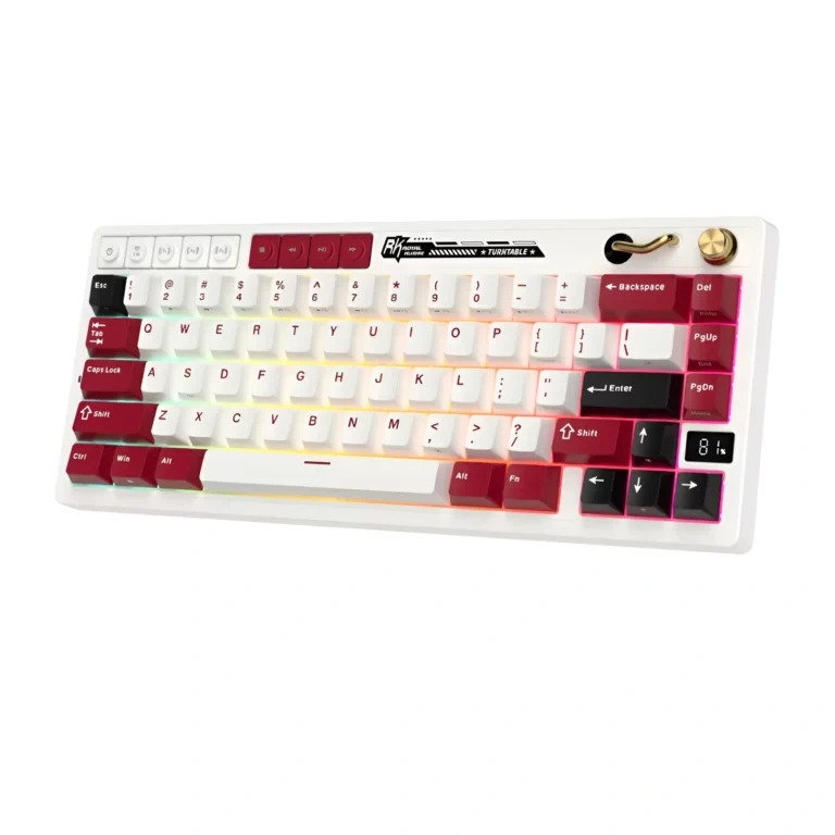 Royal Kludge RK M65 Tri-Mode Wireless RGB Mechanical Keyboard – Famicom Royal Kludge RK M65 Tri-Mode Wireless RGB Mechanical Keyboard – Famicom - Image 1