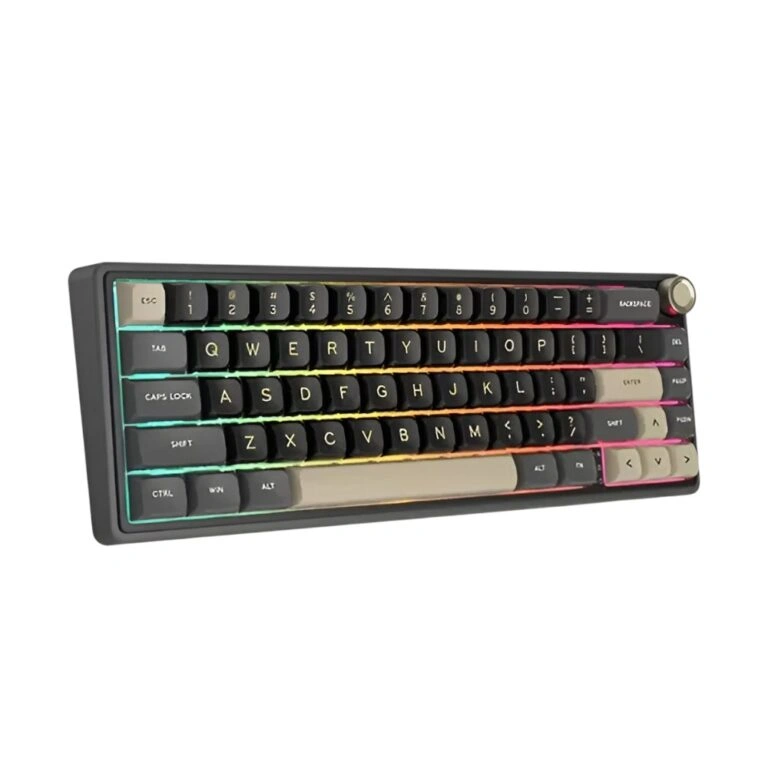 Royal Kludge RK R65 RGB Hotswappable Mechanical Keyboard – PHANTOM Royal Kludge RK R65 RGB Hotswappable Mechanical Keyboard – PHANTOM - Image 1