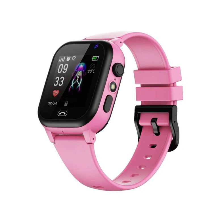 SIM Supported Kids Smart Watch (Smart2023 C005) – Pink Color SIM Supported Kids Smart Watch (Smart2023 C005) – Pink Color - Image 1