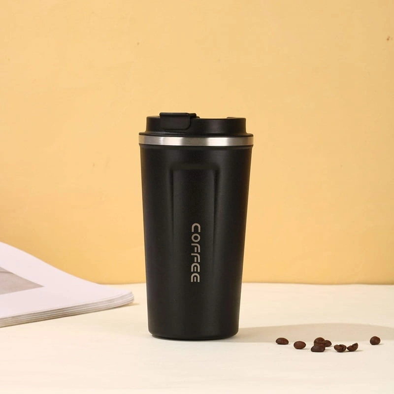 Stainless Steel Coffee Mug – Black Color Stainless Steel Coffee Mug – Black Color - Image 1