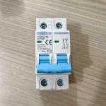 TOMZN 2P DC Circuit Breaker 10A- 12V-1000V Wide RangeDC MCB for PV System (TOMZN TOB7Z-63)