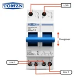 TOMZN TO219G 63A 400V AC Dual Power Manual Transfer Switch (MTS)