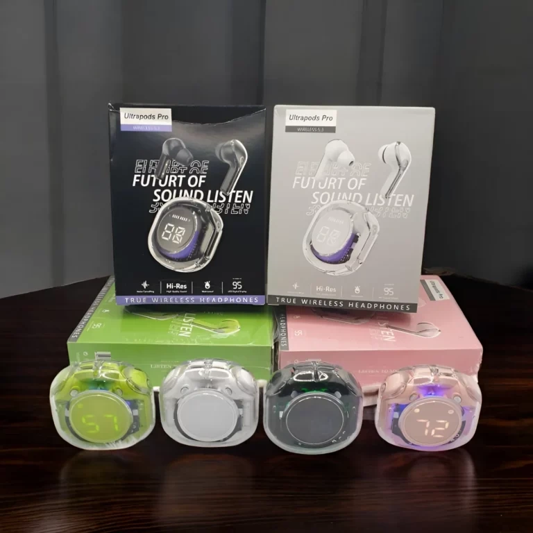 Transparent Ultrapods pro True Wireless Earbuds – Random Color Transparent Ultrapods pro True Wireless Earbuds – Random Color - Image 1