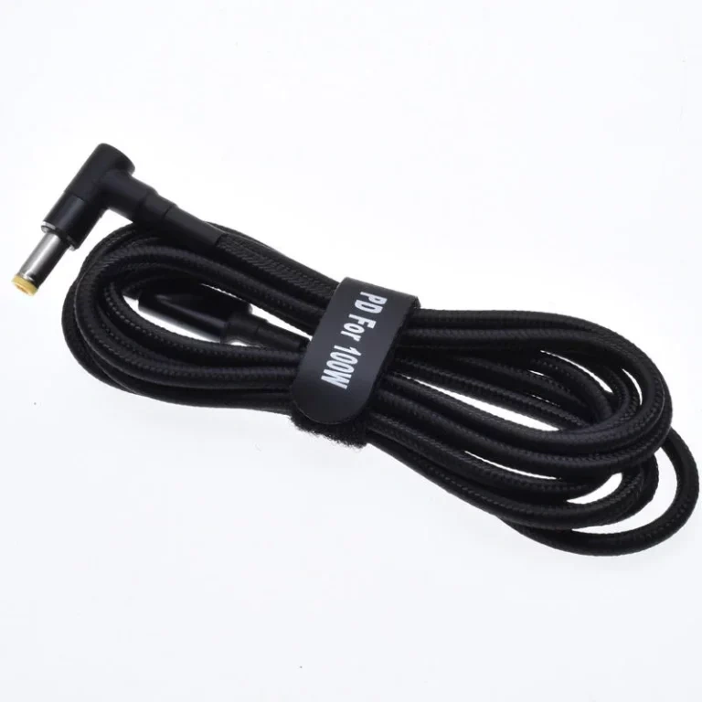 Type-C to DC Cable for Laptop Type-C to DC Cable for Laptop, BLDC Fan, Router etc. (100W, 5.9 feet, Port 55*25) - Image 1