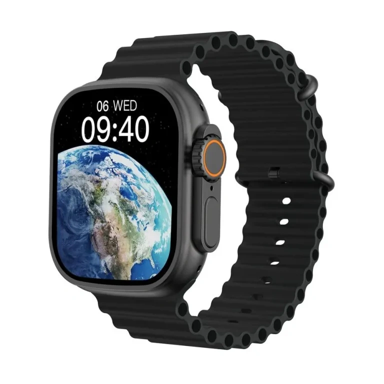 WiWu SW01 Ultra Bluetooth Calling Smart Watch- Black (IP68, Sports Modes, 2.1″ HD IPS) WiWu SW01 Ultra Bluetooth Calling Smart Watch- Black (IP68, Sports Modes, 2.1″ HD IPS) - Image 1