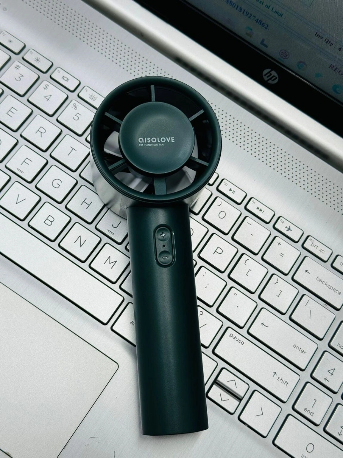 Xiaomi AISOLOVE F01 Handheld Turbo Fan (2000mAh Battery) – Green Color Xiaomi AISOLOVE F01 Handheld Turbo Fan (2000mAh Battery) – Green Color - Image 1
