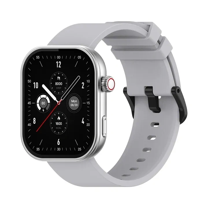 ZEBLAZE BTALK Plus Smartwatch – Silver Color ZEBLAZE BTALK Plus Smartwatch – Silver Color - Image 1