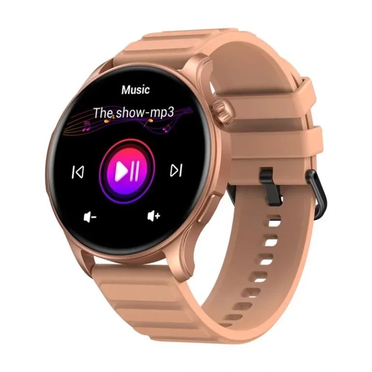 Zeblaze Btalk 3 Pro AMOLED Display Smart Watch – Pink Color Zeblaze Btalk 3 Pro AMOLED Display Smart Watch – Pink Color - Image 1