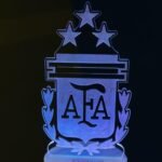 GearUP Acrylic Multicolor Night Lamp (Only Acrylic) Argentina Football Logo – 20 pcs