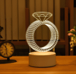 GearUP Acrylic Multicolor Night Lamp White (Diamond Ring) – 20 pcs