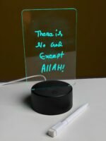 GearUP Acrylic Multicolor Night Lamp with Writable Board and Eraser Pen – White – 20 pcs - Image 2