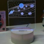 GearUP Acrylic Multicolor Night Lamp (Solar System)- WHITE – 20 pcs