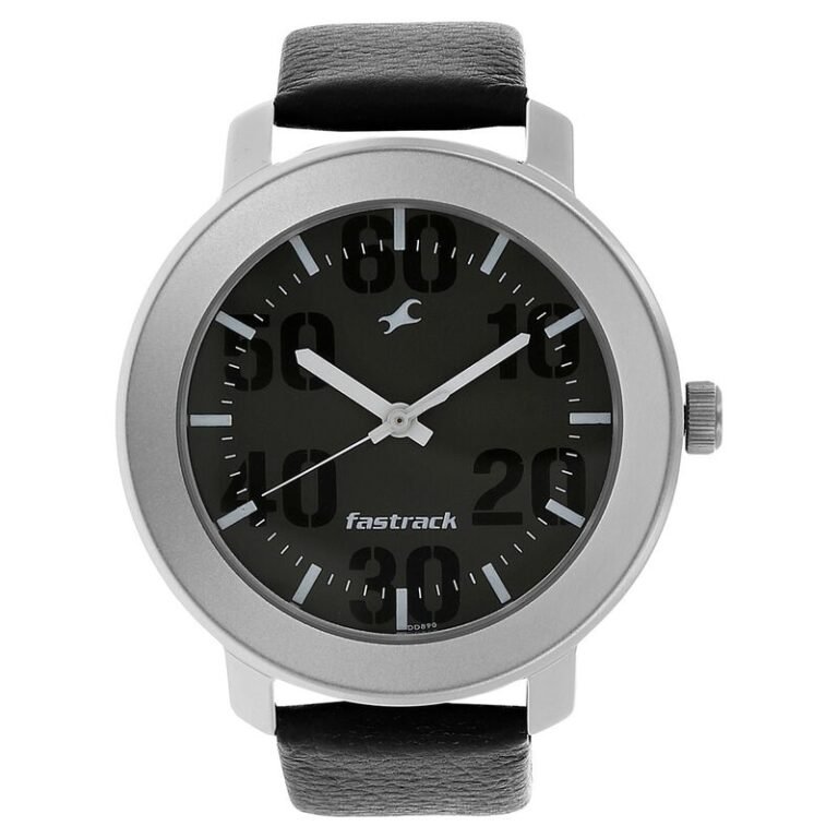 3121SL02_1-768x768 Fastrack NR3121SL02 Quartz Analog Grey Dial Leather Strap Watch - Image 1