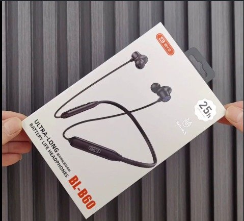 939f7e24-d3e7-4975-8e40-6706a7386823 BYZ BL-B60 Ultra-Long Battery Life Wireless Neckband Headphones - Image 1