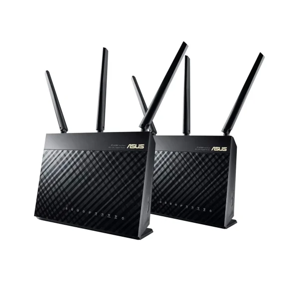 ASUS-RT-AC68U-AiMesh-2-pack-600x600 ASUS RT-AC68U AiMesh (2 pack)Dual Brand 3800MBPS Gigabit Wireless Router - Image 1