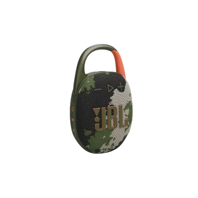 Canva-800x800 JBL Clip 5 Portable Bluetooth Speaker – Squad - Image 1